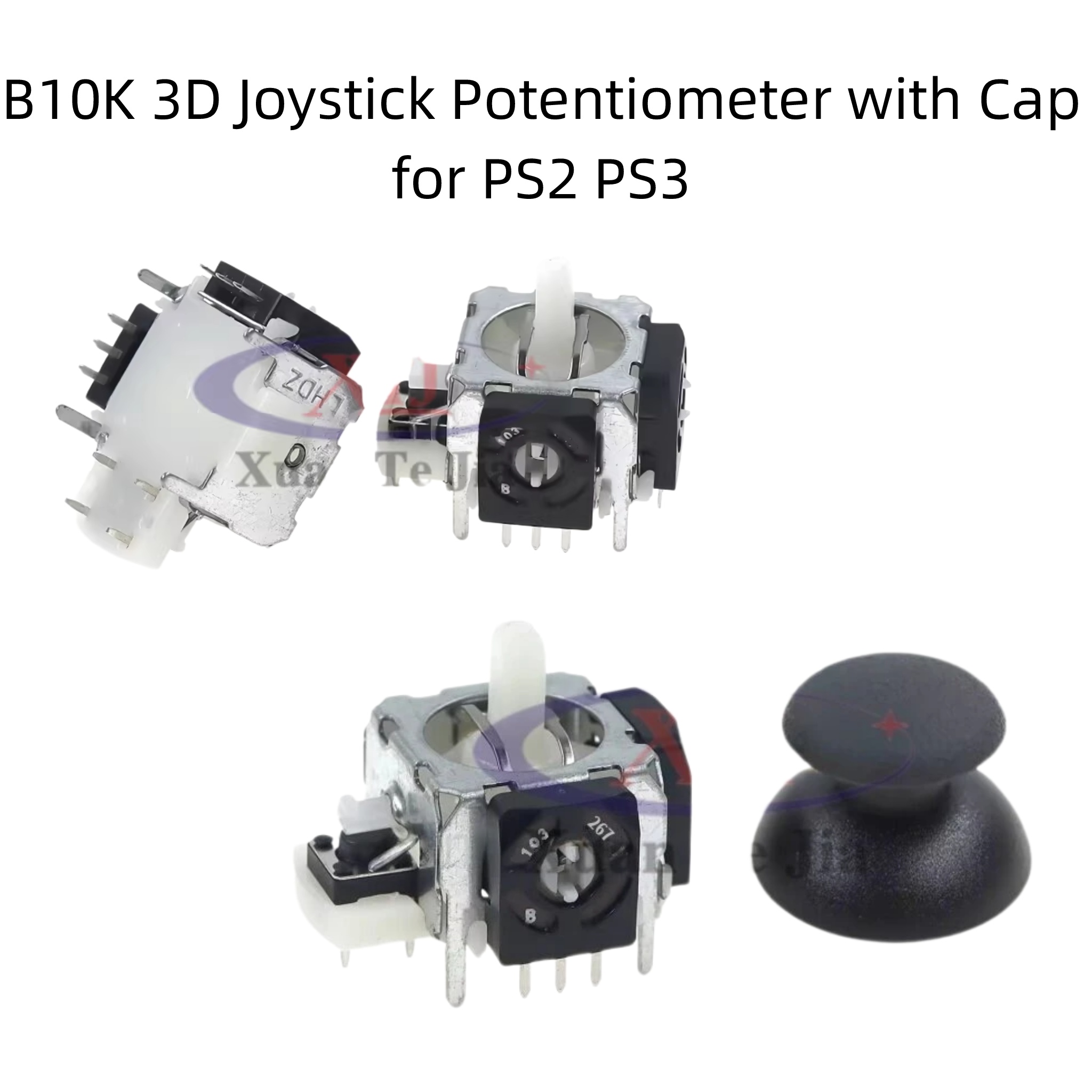 Potentiometer 10K - Potencjometr 10K, przełącznik joysticka B10K 103