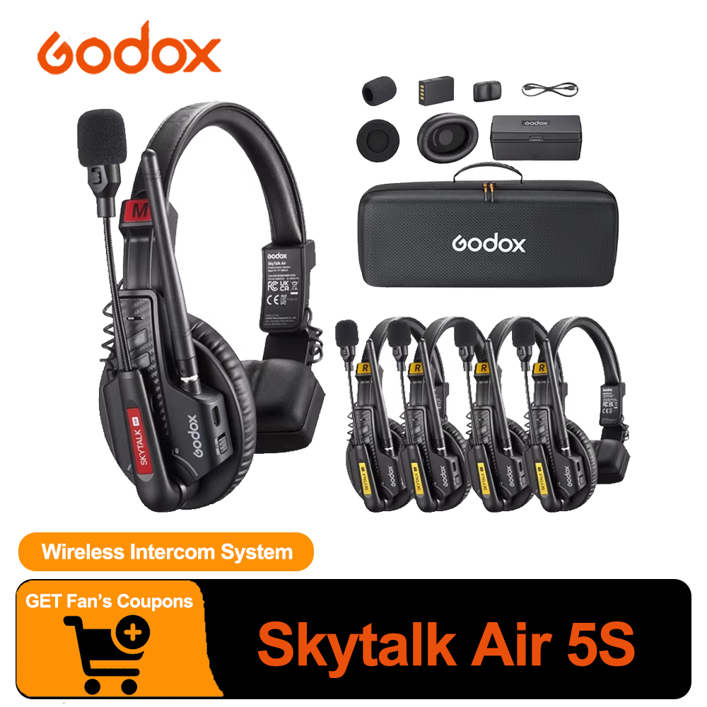 Condenser Microphone Kit - GODOX Skytalk Air 5S 2.4G Bezprzewodowy