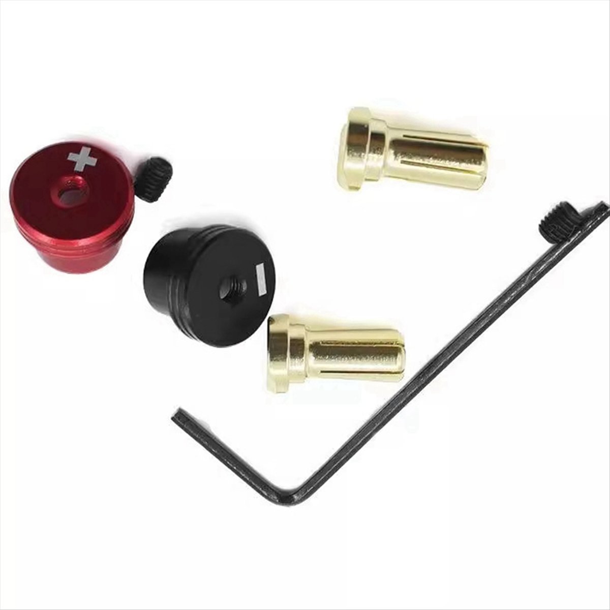 Banana Plug - Zestaw metalowych radiatorów T34C z twardą