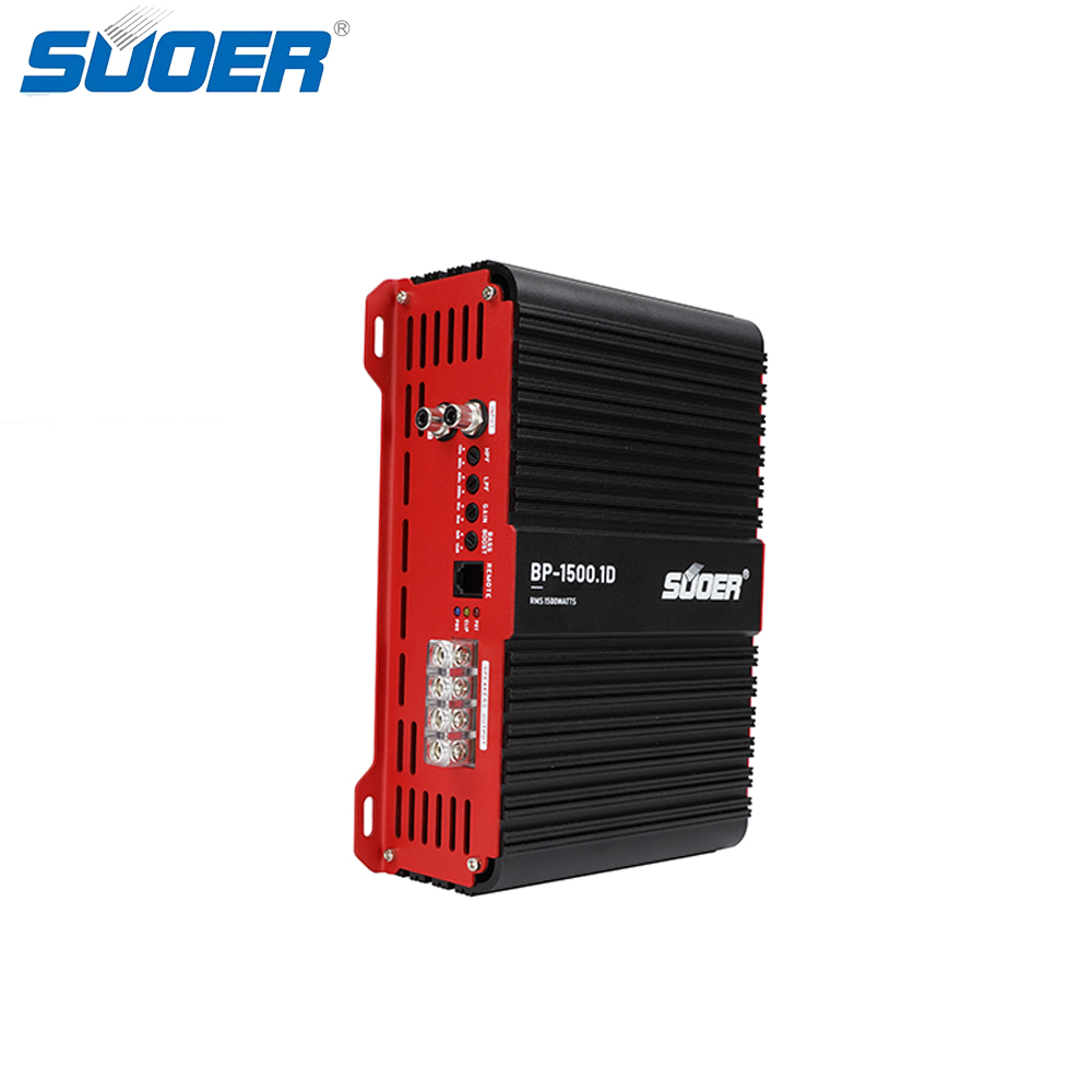 Class D Amplifier - Wzmacniacz samochodowy Suoer BP-1500 klasy D,