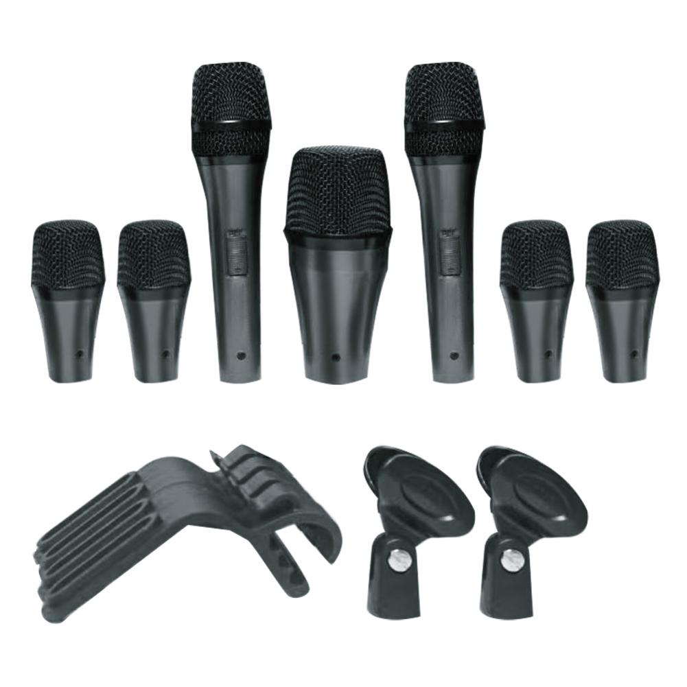 Condenser Microphone Kit - Zestaw mikrofonów perkusyjnych Dmk7 z futerałem