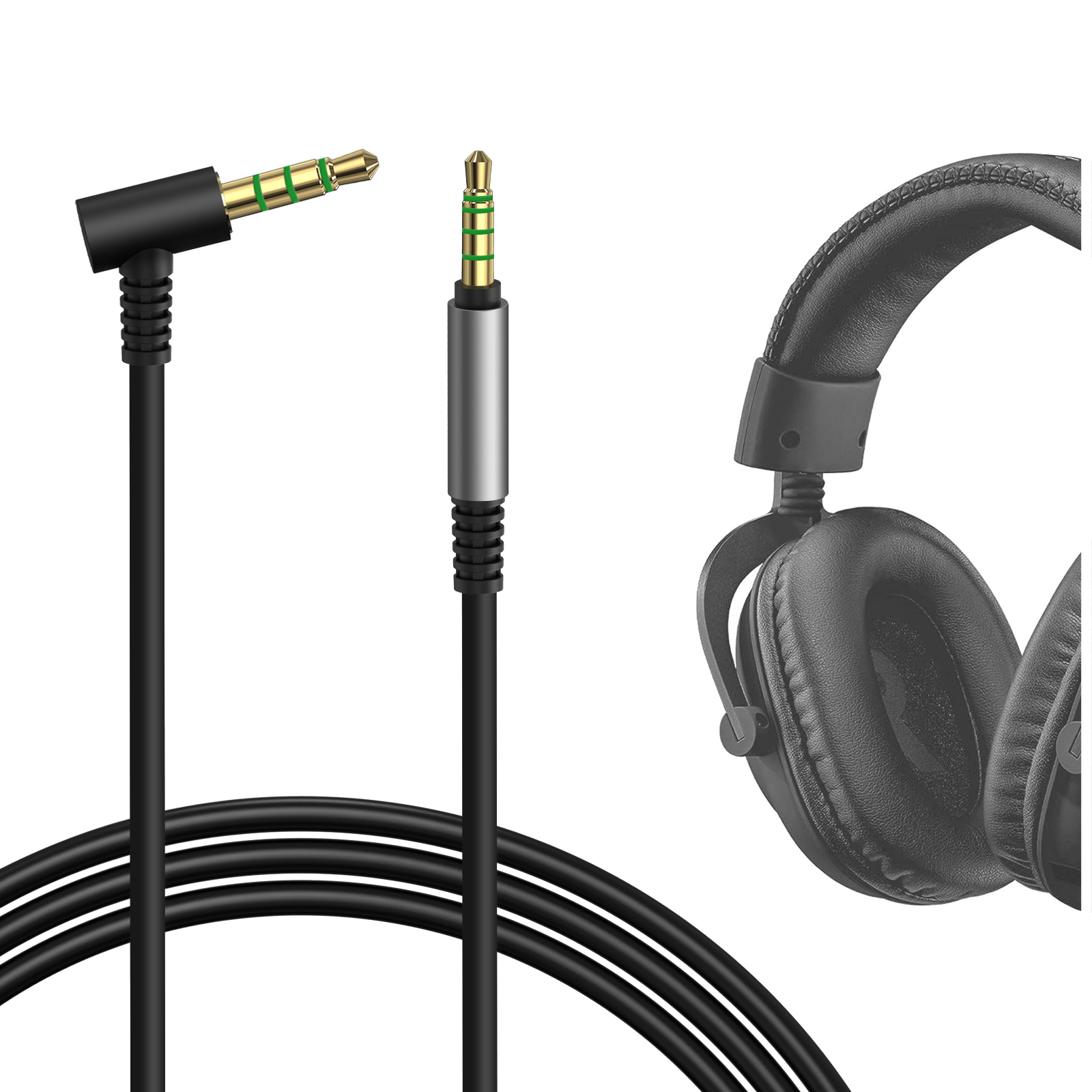 Audio Cable Rca - Kabel audio Geekria 1.2m 3.5mm 5-Pole