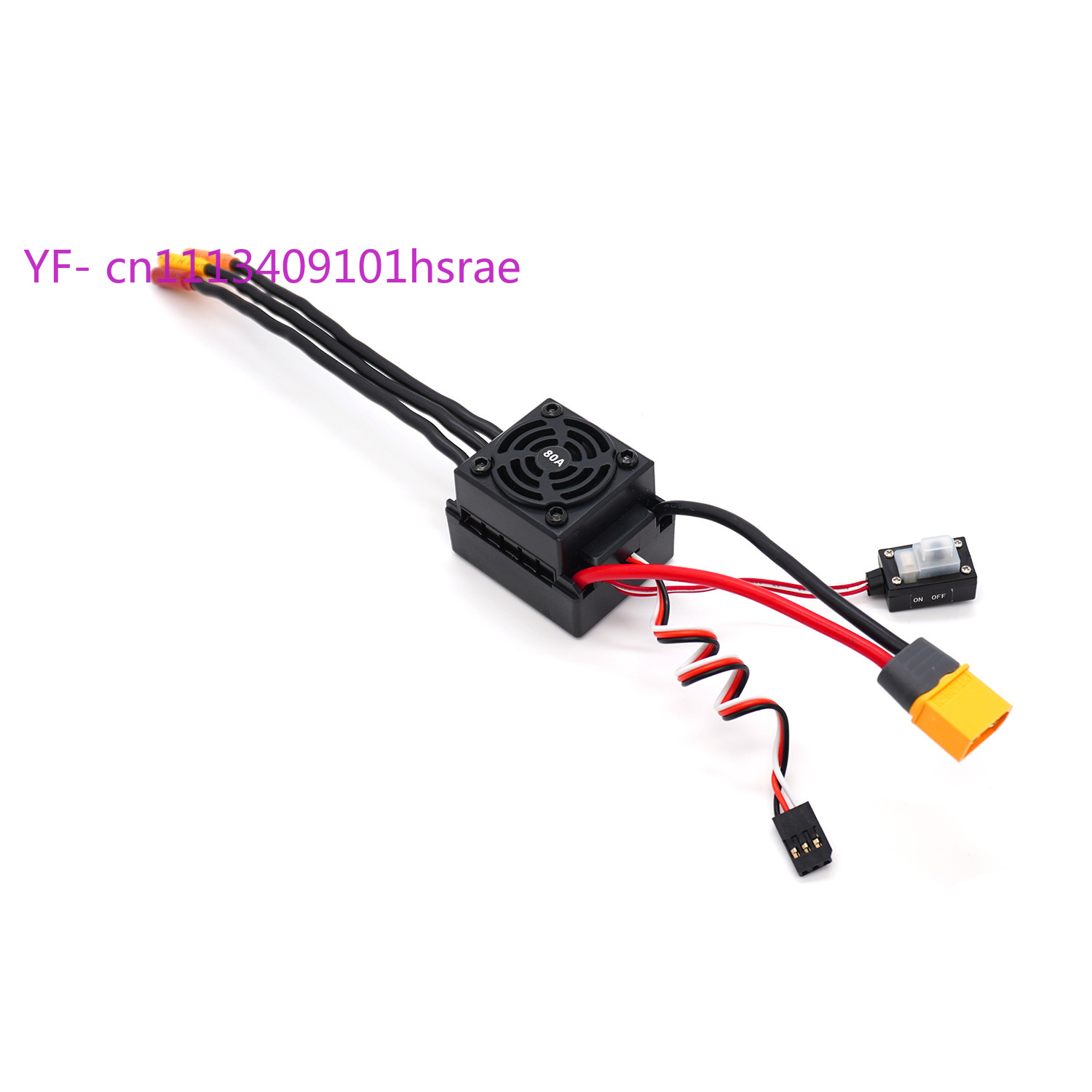 Banana Plug - Regulator obrotów ESC 30A/45A/60A/80A z wtyczką
