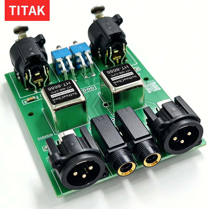 Subwoofer - Pudełko izolujące sygnał audio XLR, eliminator