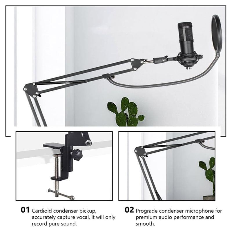 Zestaw mikrofonów do nagrywani – Condenser Microphone Kit recenzja i cena