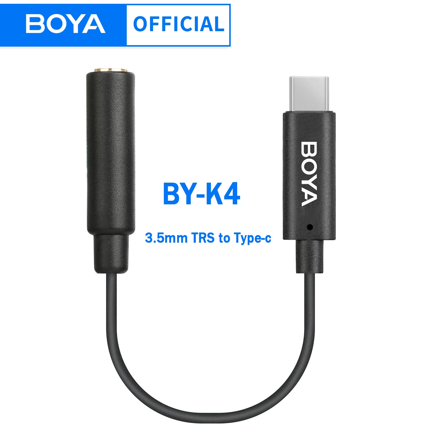 Adapter audio BOYA BY-K4 3.5mm – Trs Cable recenzja i cena