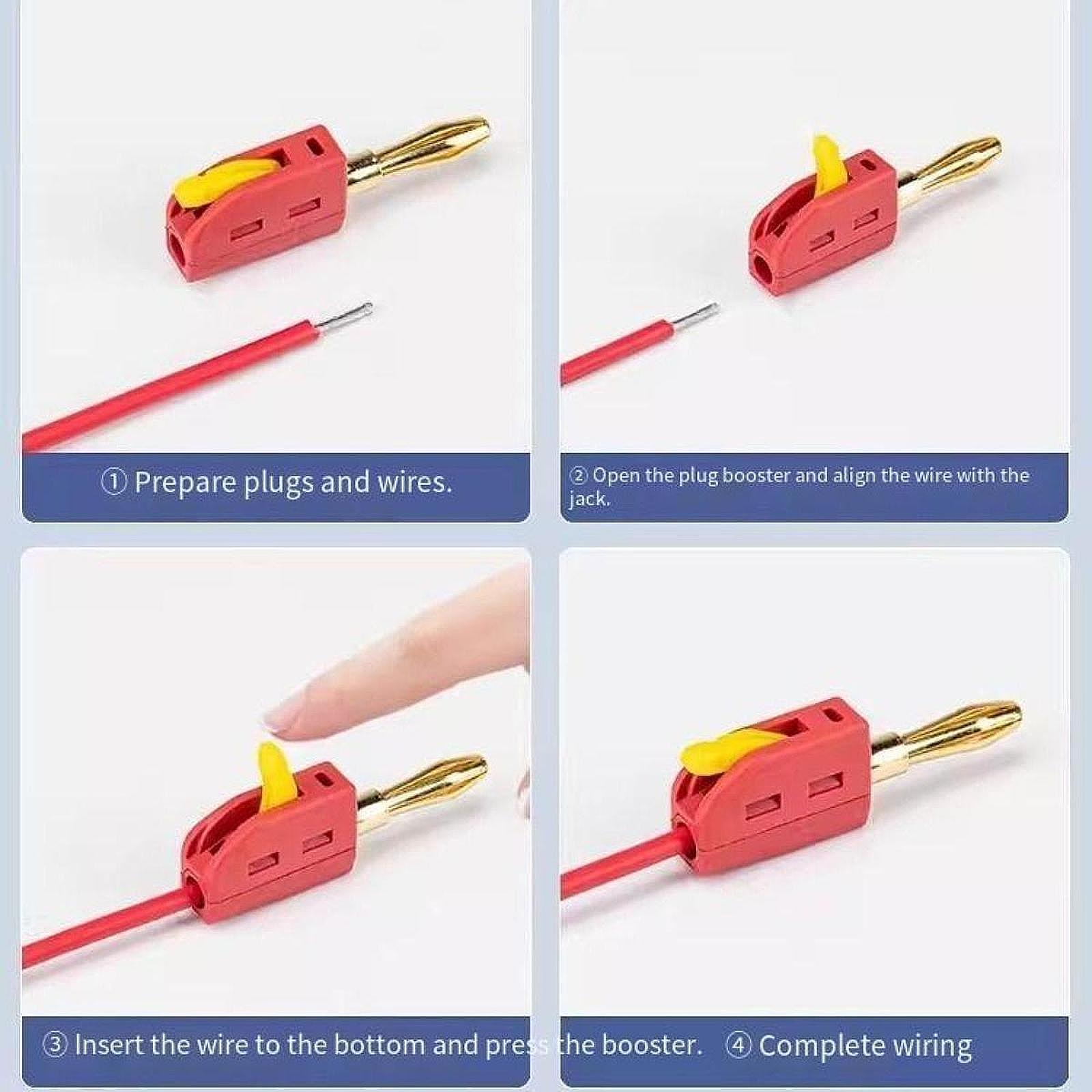 Wtyk bananowy 4mm, mini wtyk b – Banana Plug recenzja i cena