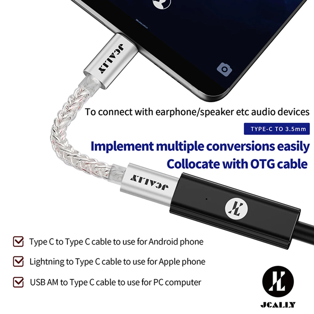 Przenośny wzmacniacz DAC JCALL – Headphone Amplifier recenzja i cena