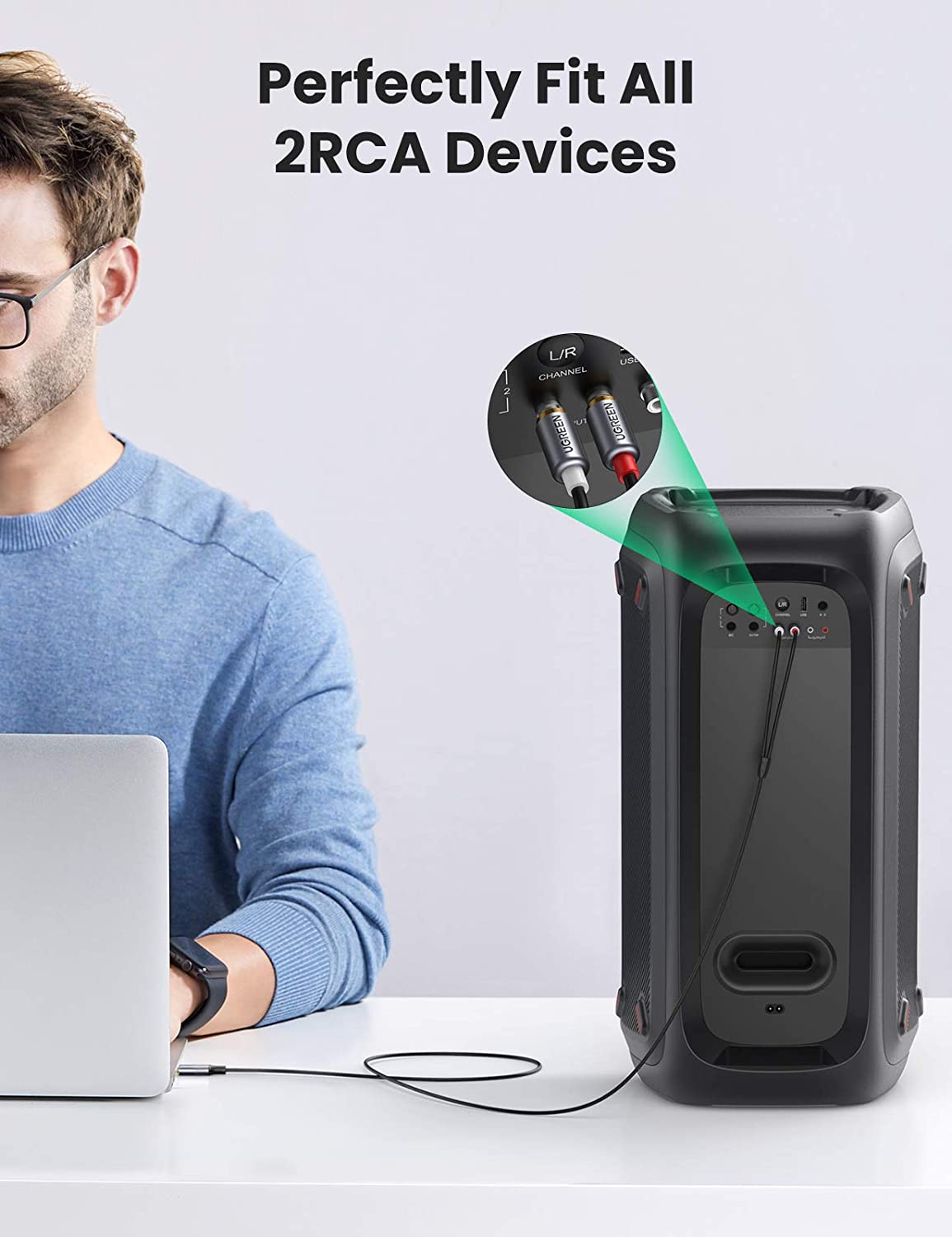 UGREEN – kabel audio USB-C do  – Rca Cable recenzja i cena