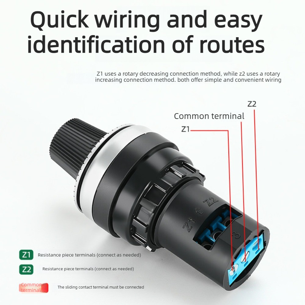 Pokrętło potencjometru 22mm LA – Potentiometer 10K recenzja i cena