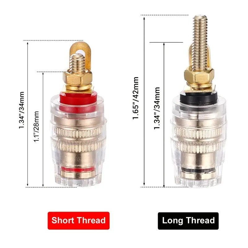 2/4 szt. 4mm gniazdo bananowe  – Banana Plug recenzja i cena