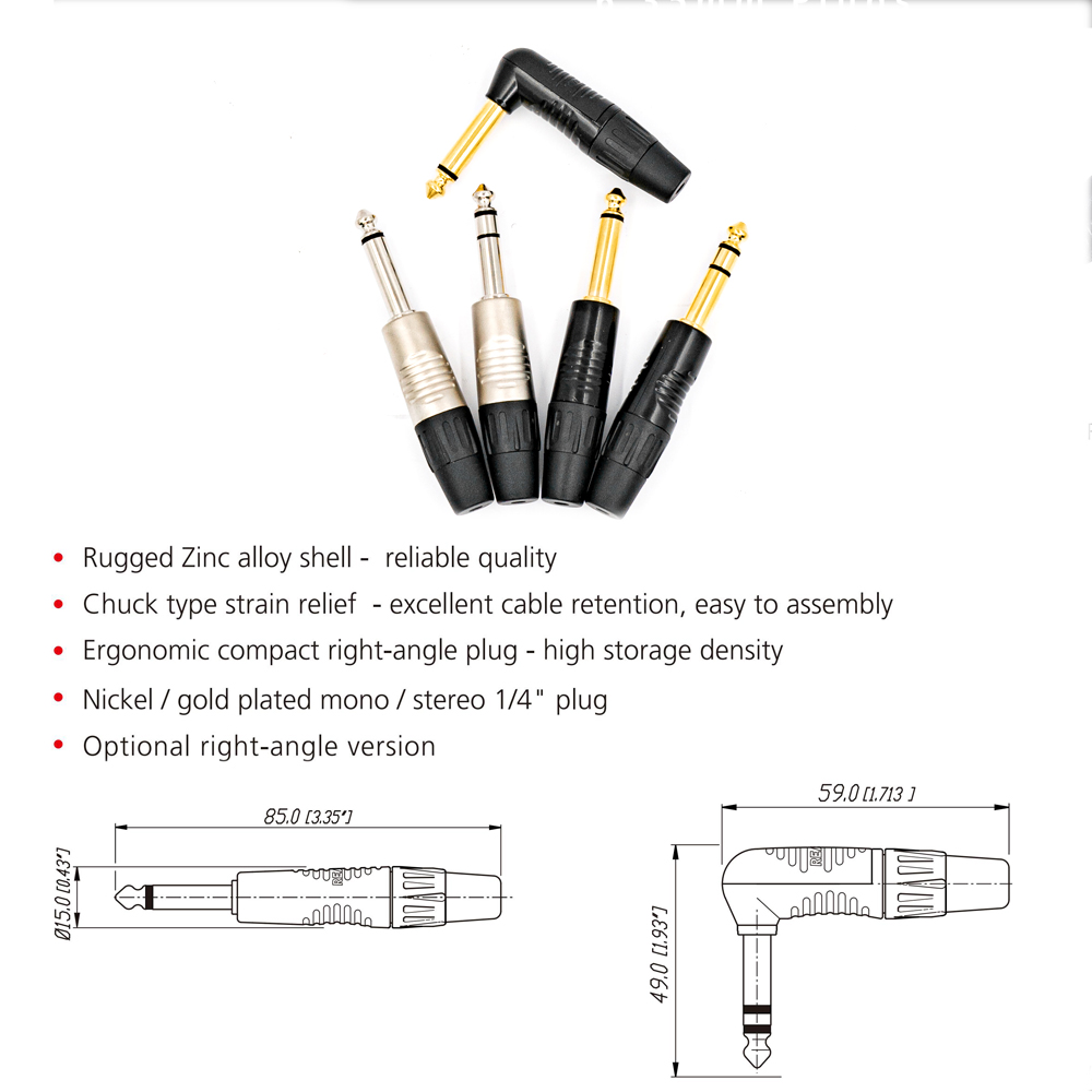 Neutrik's REAN 6.35mm Stereo T – Trs Cable recenzja i cena