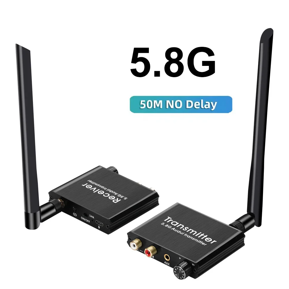 Nadajnik-odbiornik 2.4GHz 50m, – Audio Cable Rca recenzja i cena