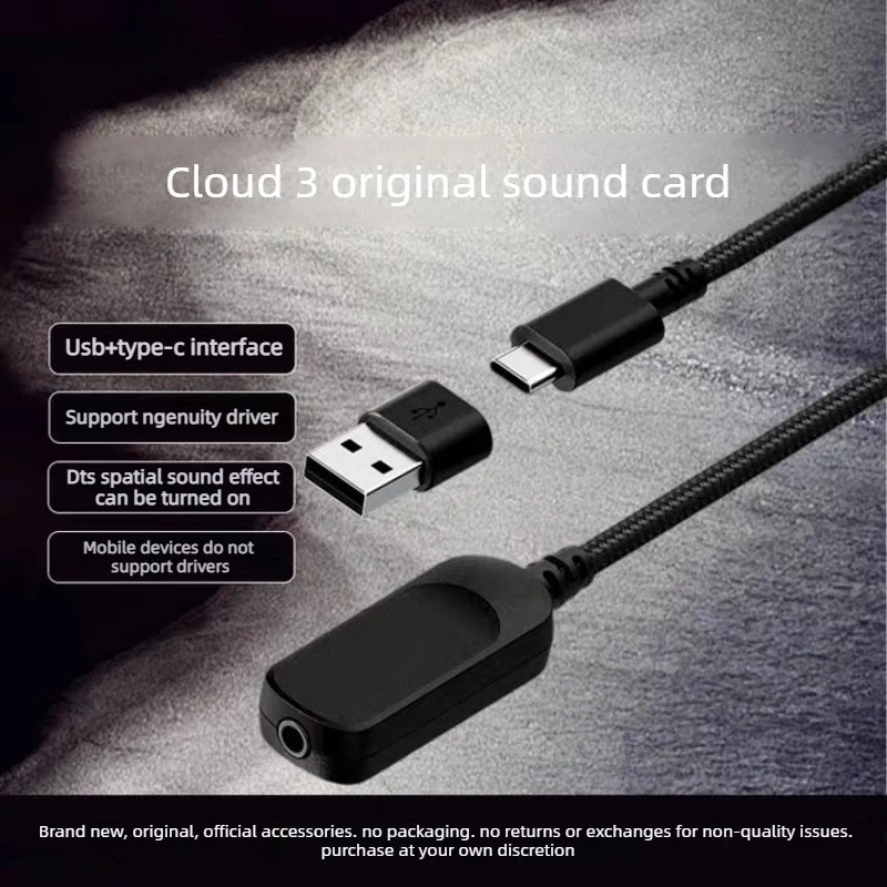 Oryginalne słuchawki Cloud 3 z – Usb Sound Card recenzja i cena