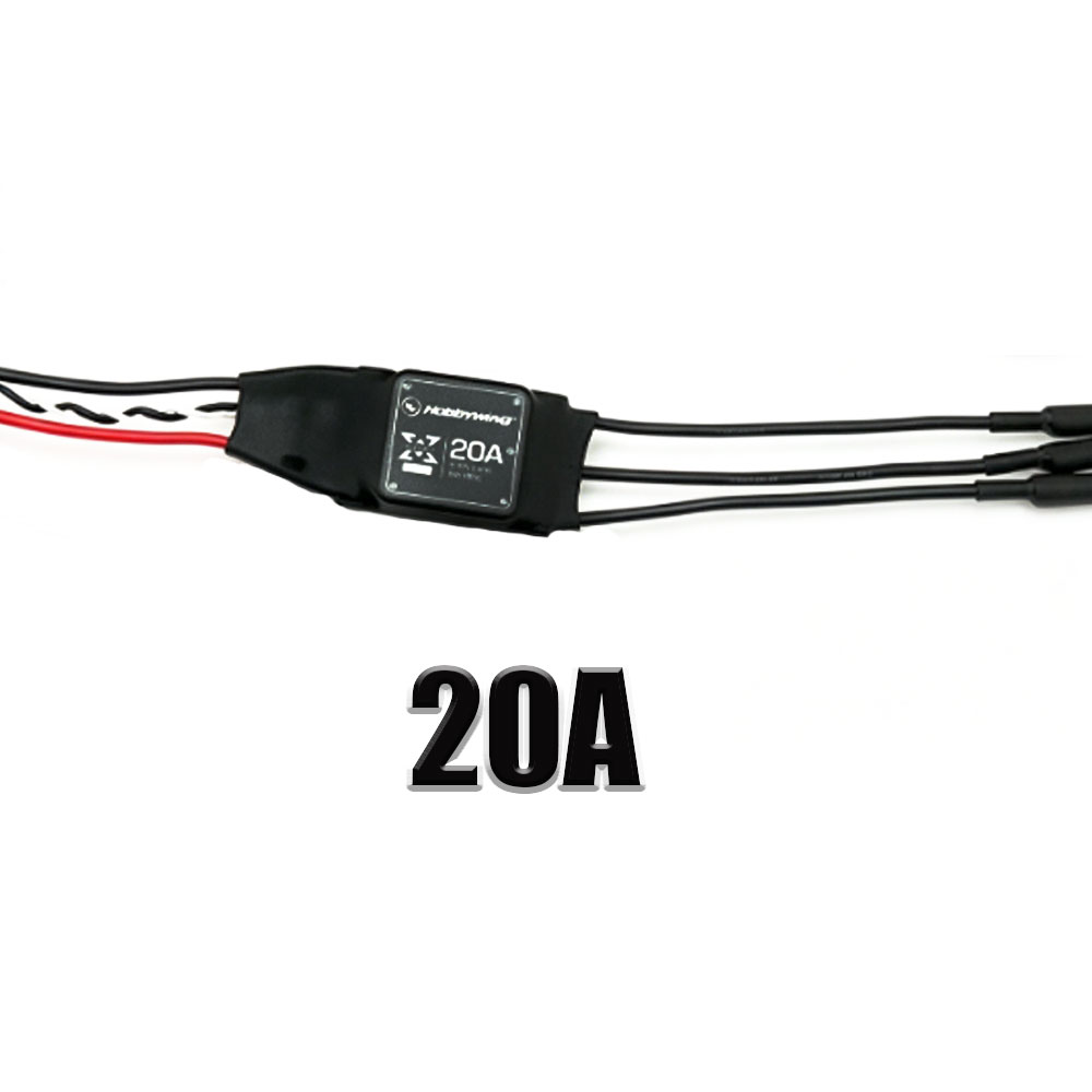 XRotor Hobbywing 20A 40A – bez – Rca Cable recenzja i cena