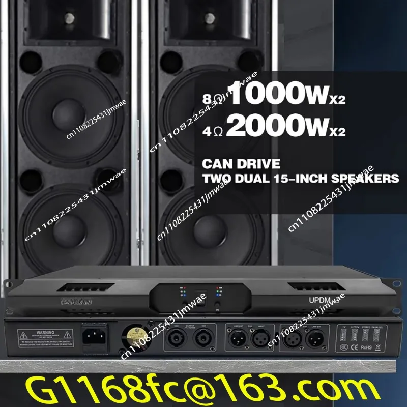Wzmacniacz mocy 1000 W x 2 (8  – Class D Amplifier recenzja i cena